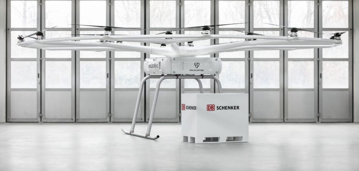 Volocopter And DB Schenker Conduct PoC For VoloDrone Operations