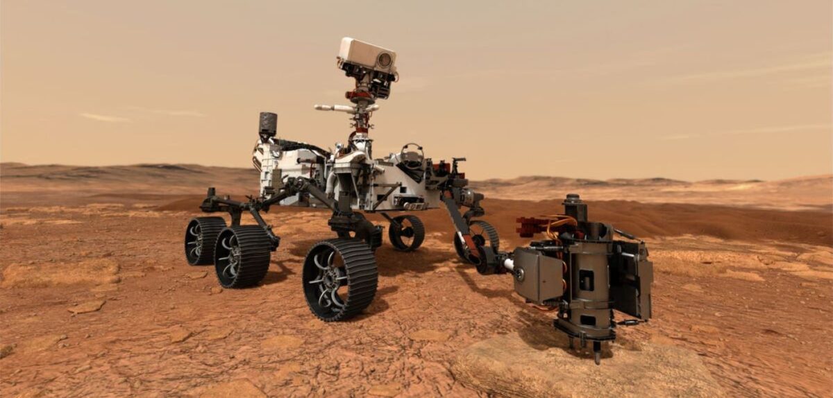 NASA's Perseverance rover secures first Martian rock sample | Robotics ...