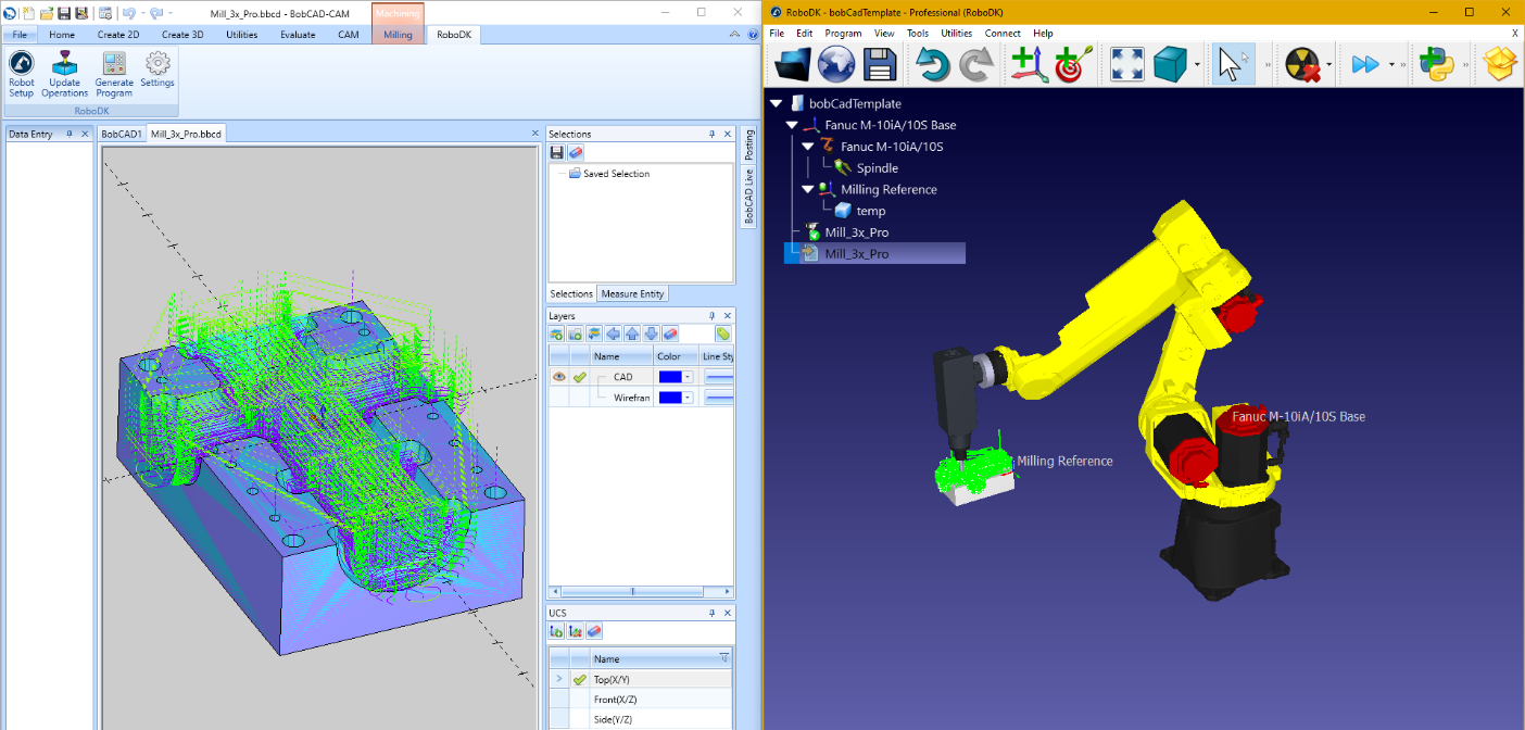 Bobcad announces new RoboDK plugin to support robot machining ...